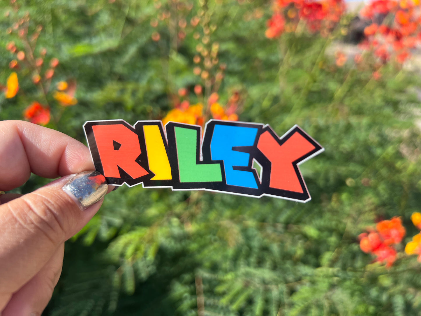 Personalized Super Mario - Waterproof Sticker