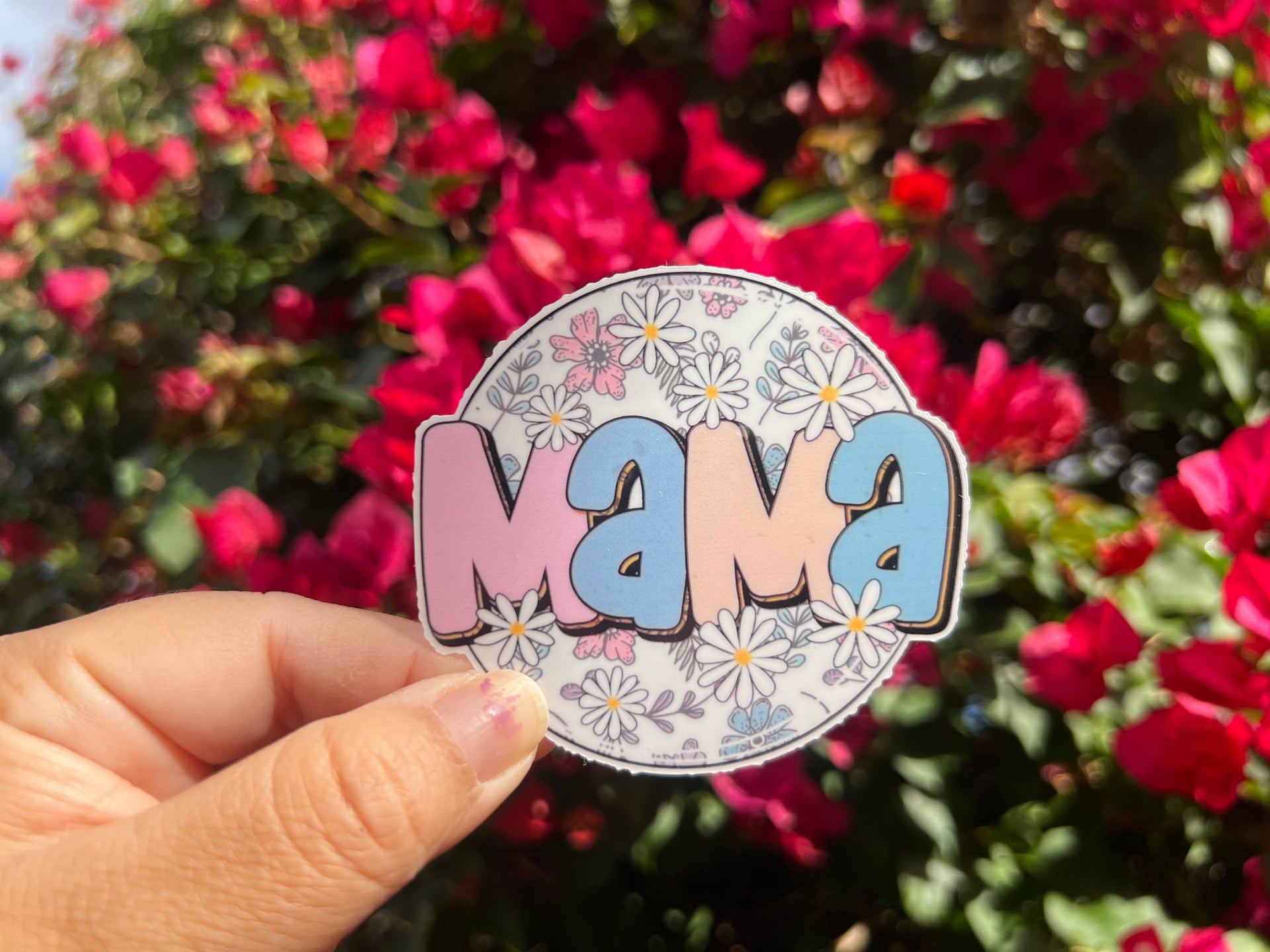 Retro Mama - Waterproof Sticker – RileyJuneCreations