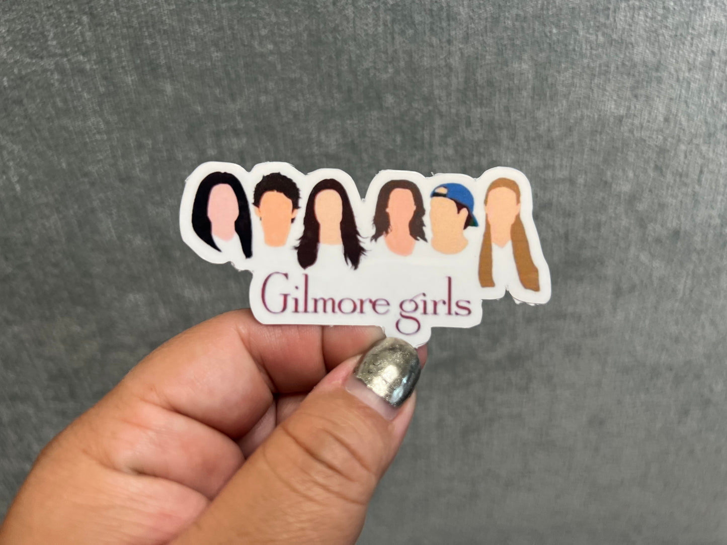 Stars Hollow GG Cast - Waterproof Sticker