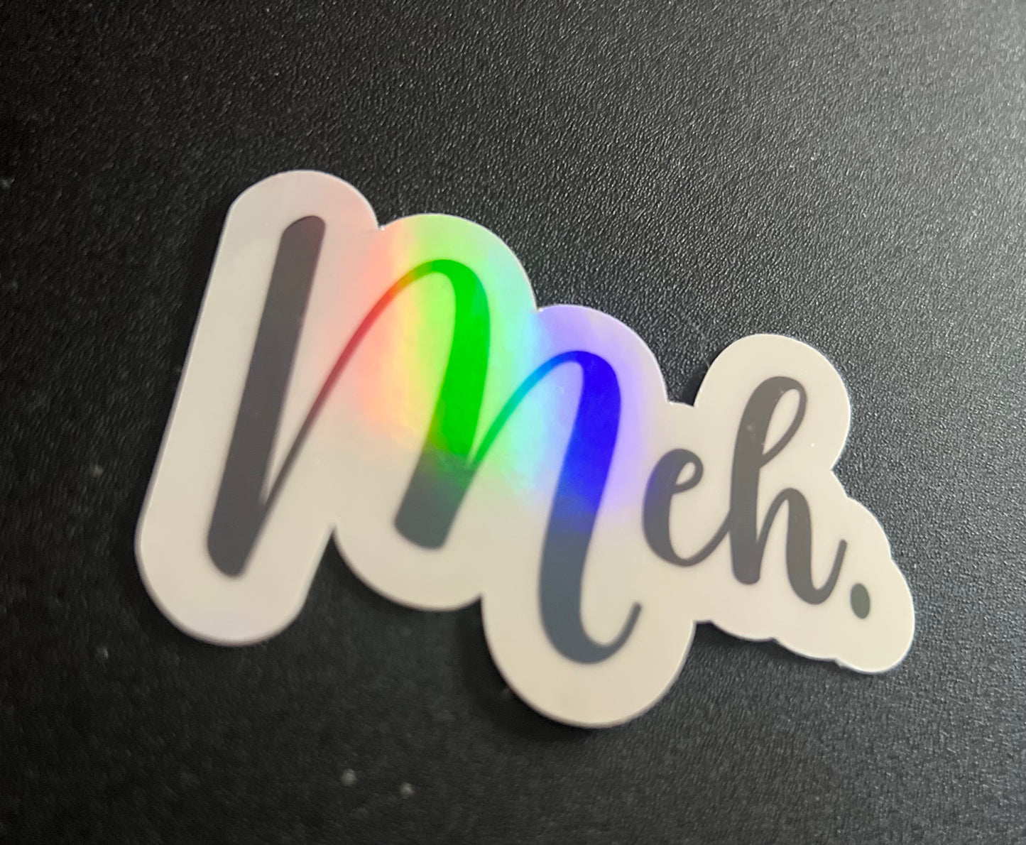 Meh - Waterproof Stickers
