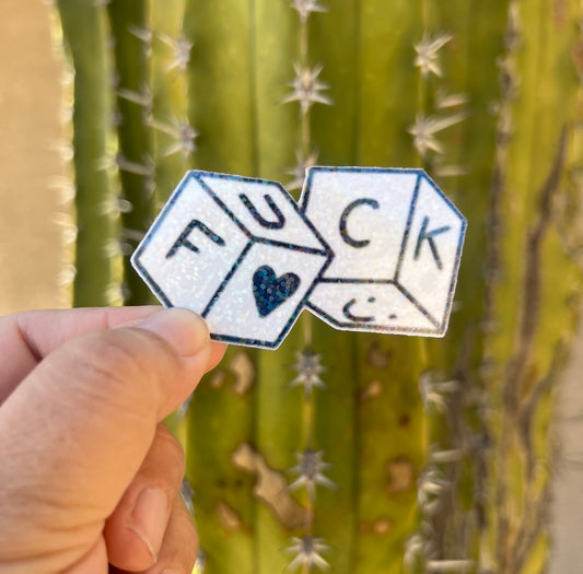 F*ck Dice - Waterproof Sticker