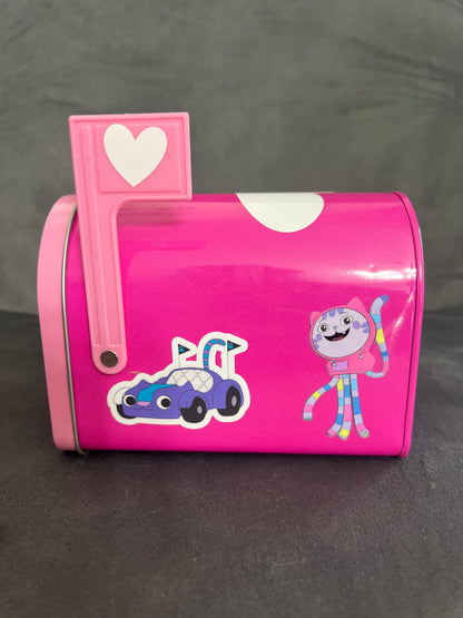 Gabby Dollhouse INSPIRED Kids Tin Mailbox