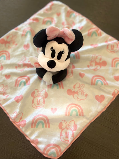 Personalized Minnie Mouse Security Blanket / Lovey