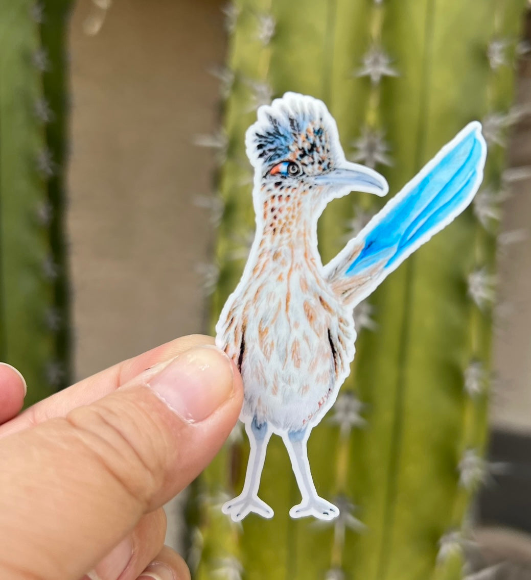 Road Runner - Waterproof Sticker