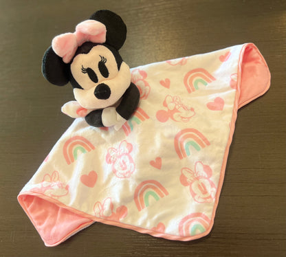 Personalized Minnie Mouse Security Blanket / Lovey