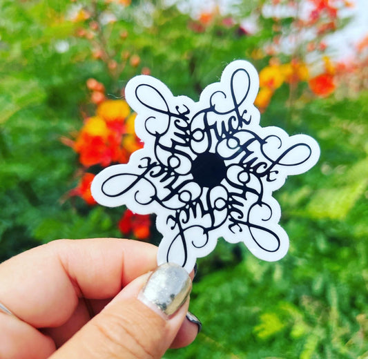 F*ck Snowflake - Waterproof Sticker