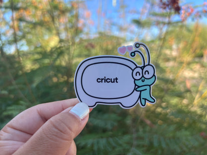 Cricut Machine - Waterproof Sticker